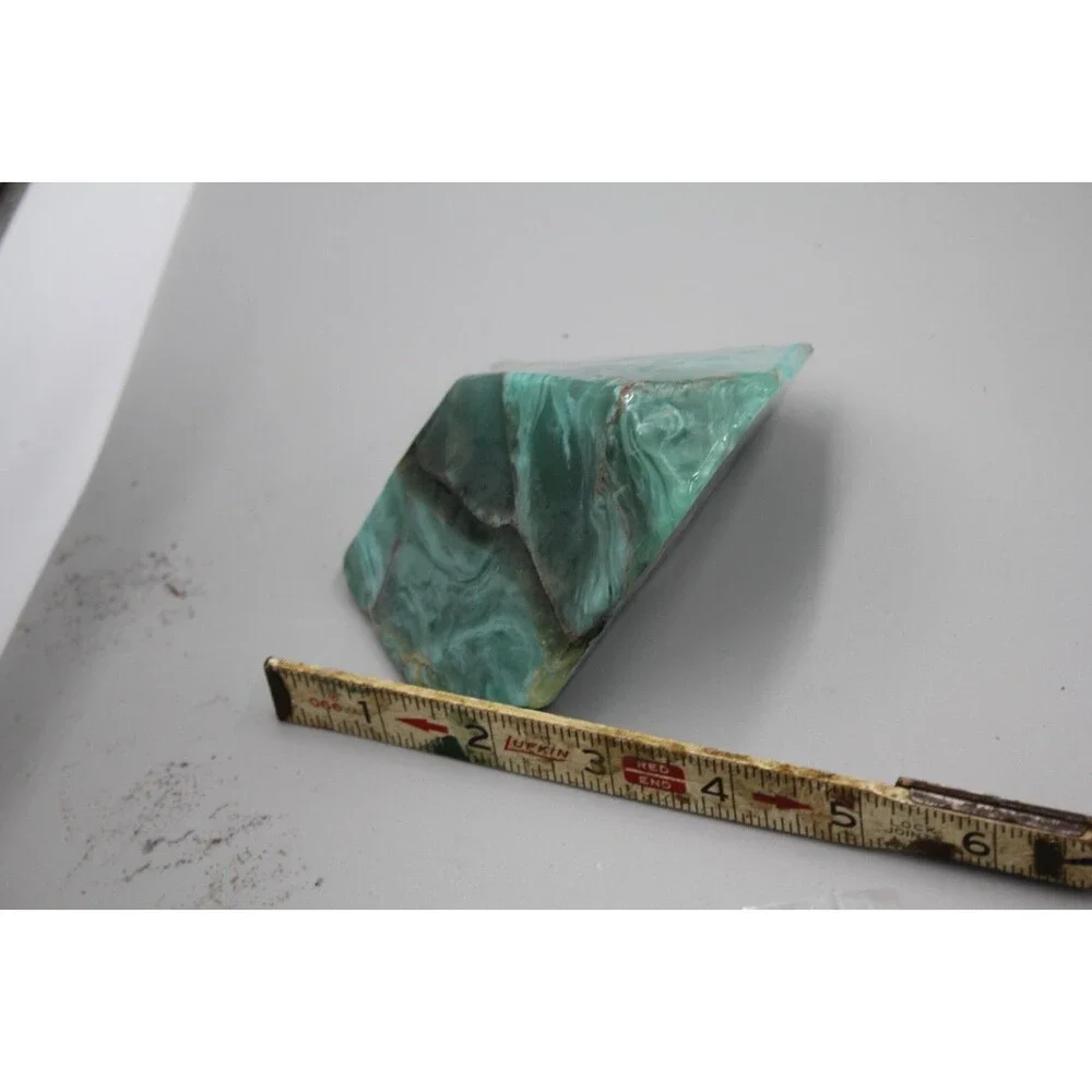 SoapRocks Jade Gemstone Soap Bar 6 oz Green Sealed Crystal Bath Gift USA Large